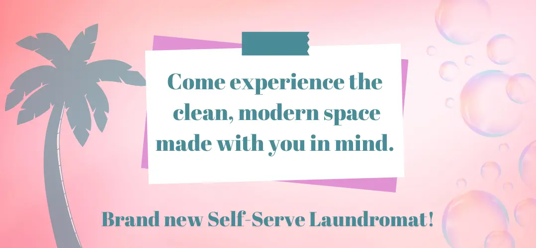 Brand new Self-serve Laundromat